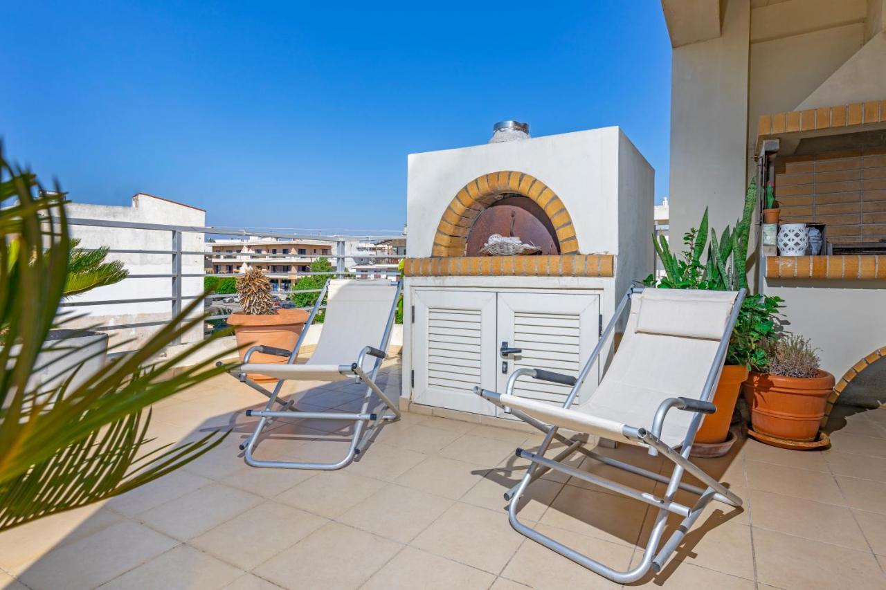 Апартаменти Sunny Penthouse,Modern Amenities+Aegean View Rhodes City Екстер'єр фото